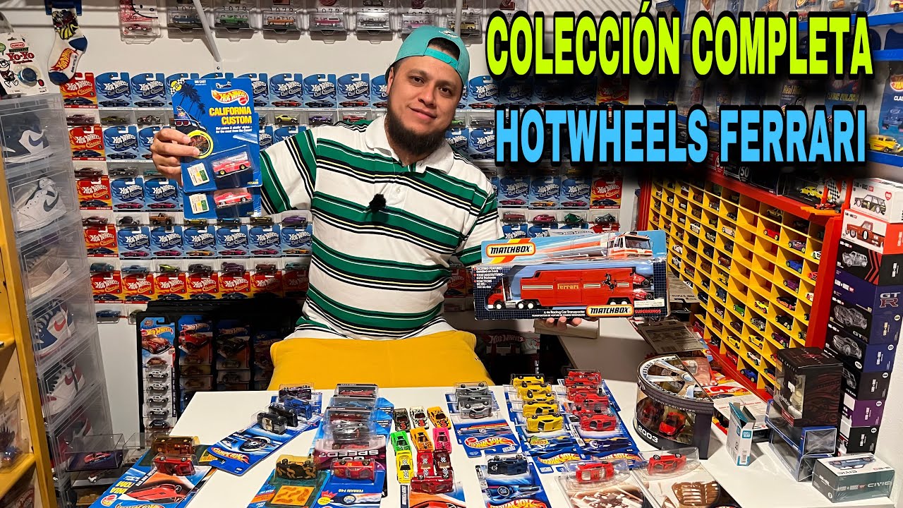 Hot Wheels Ferrari Mi Colección Completa 1970-2014