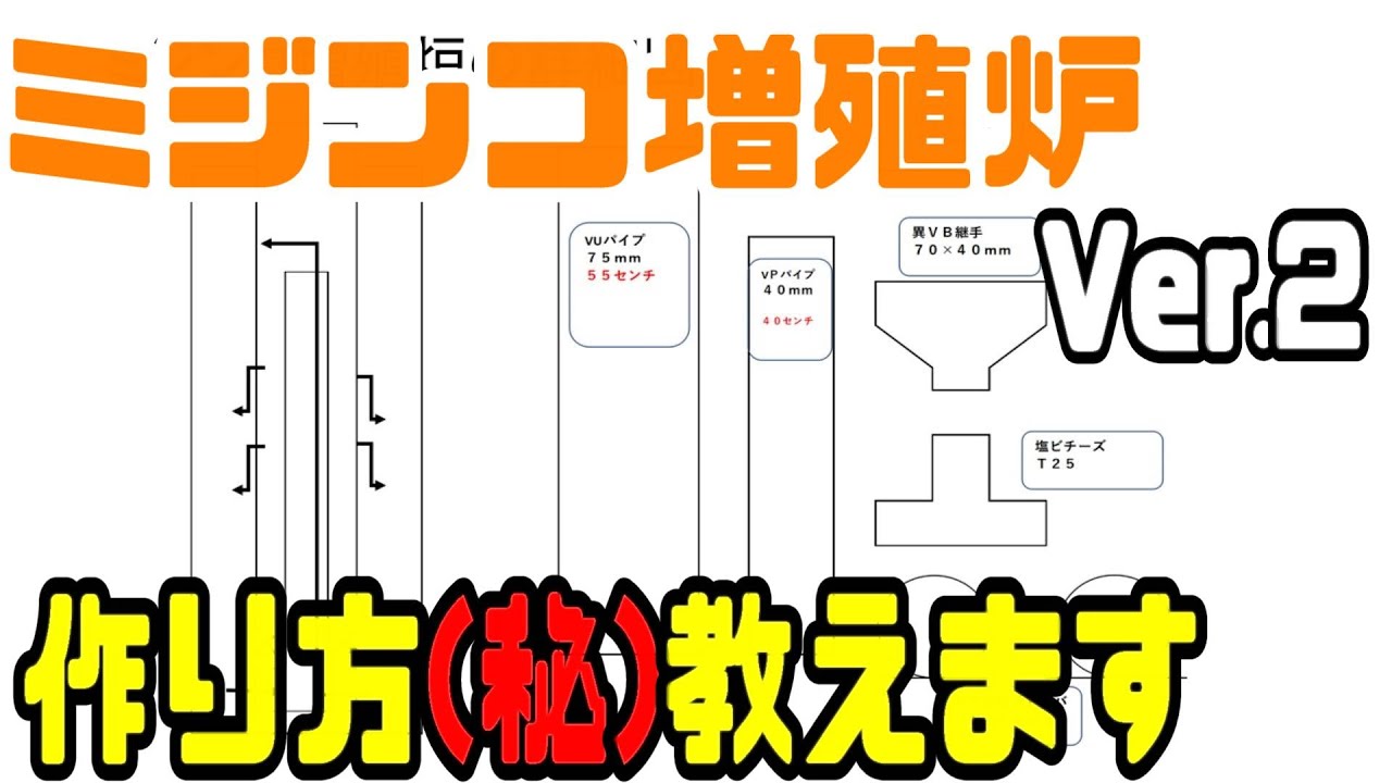 【めだか】ミジンコ増殖炉Ver２　作り方をご紹介！！
