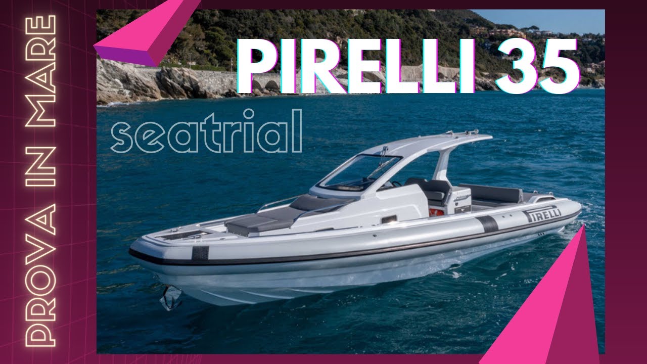 PIRELLI 35 by TecnoRib: la prova in mare di Liguria Nautica
