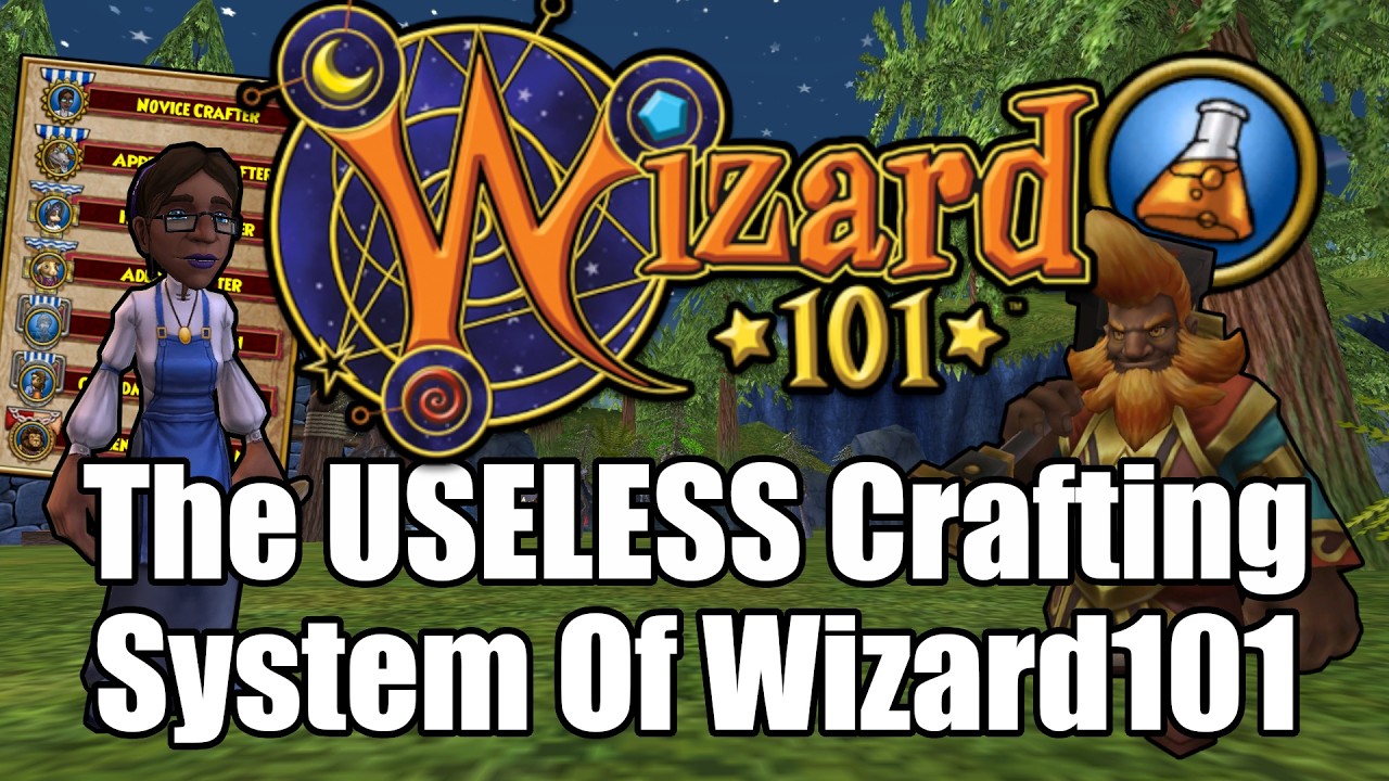 The OUTDATED Crafting System Of Wizard101