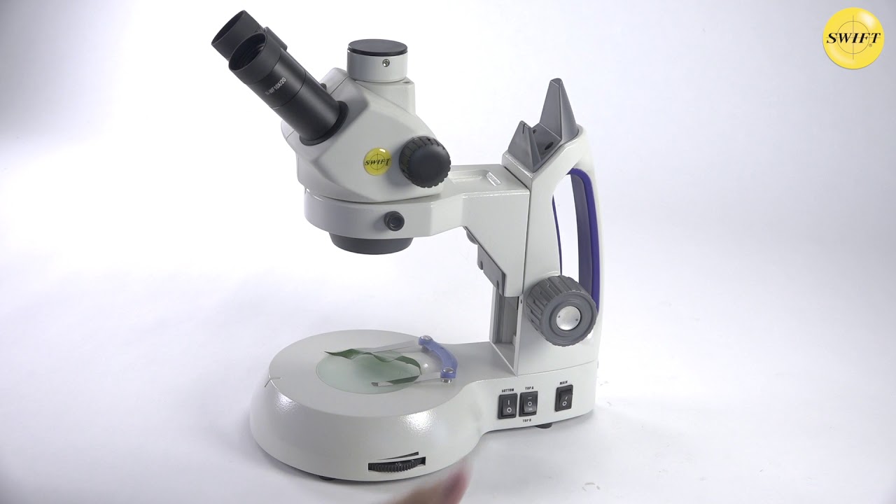 SM105T-C: Zoom Stereo Microscope (1X-3X)