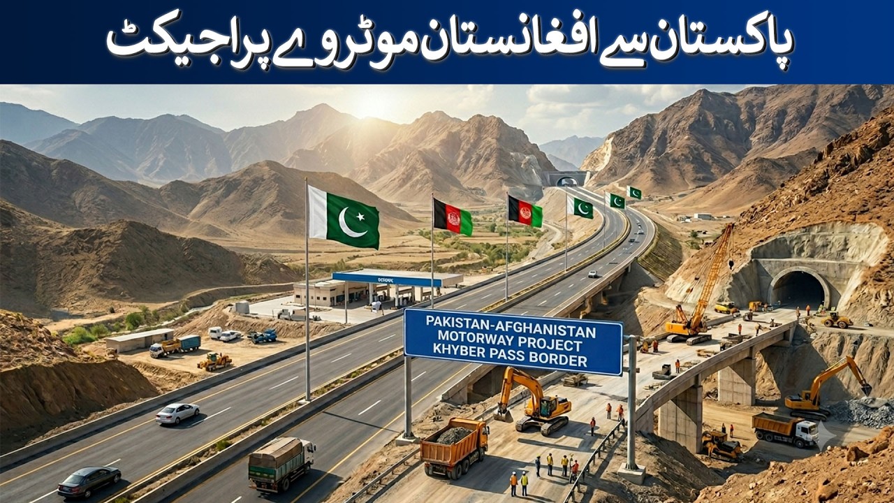 Pakistan to Afghanistan Motorway Project | Rich Pakistan