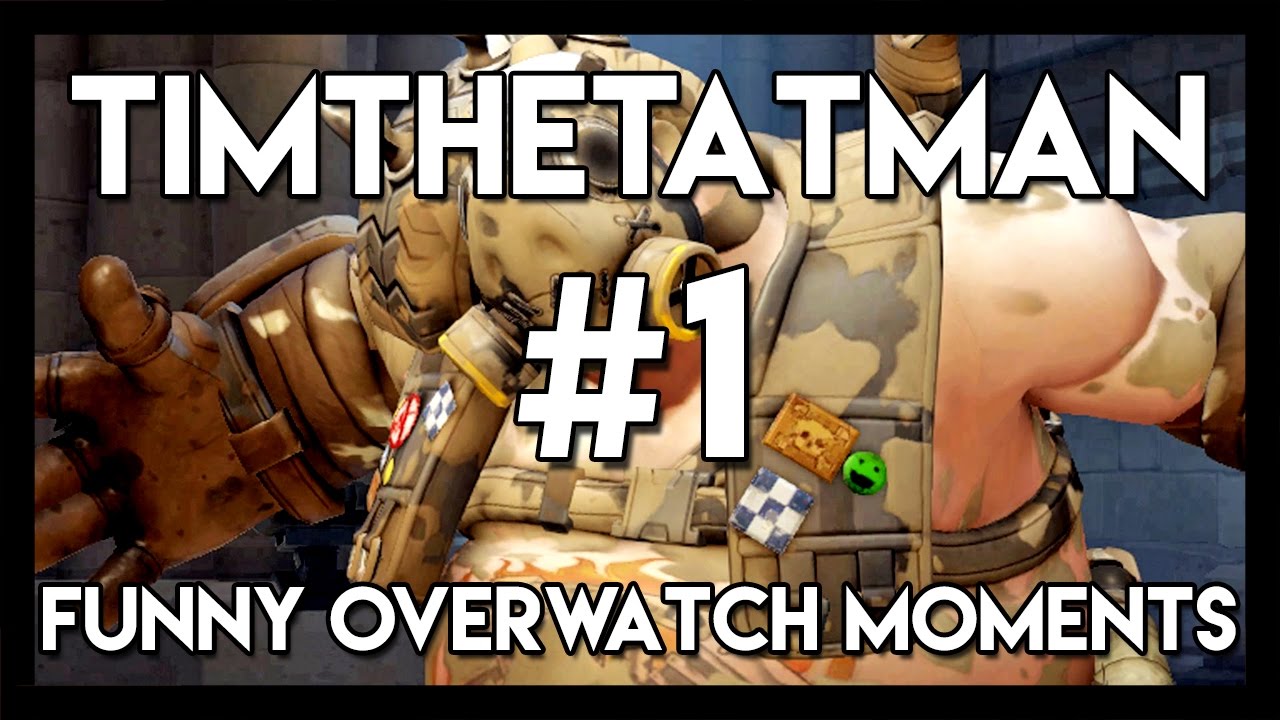 TimTheTatman Overwatch Moments #1 (Overwatch Oddshot Compilation)