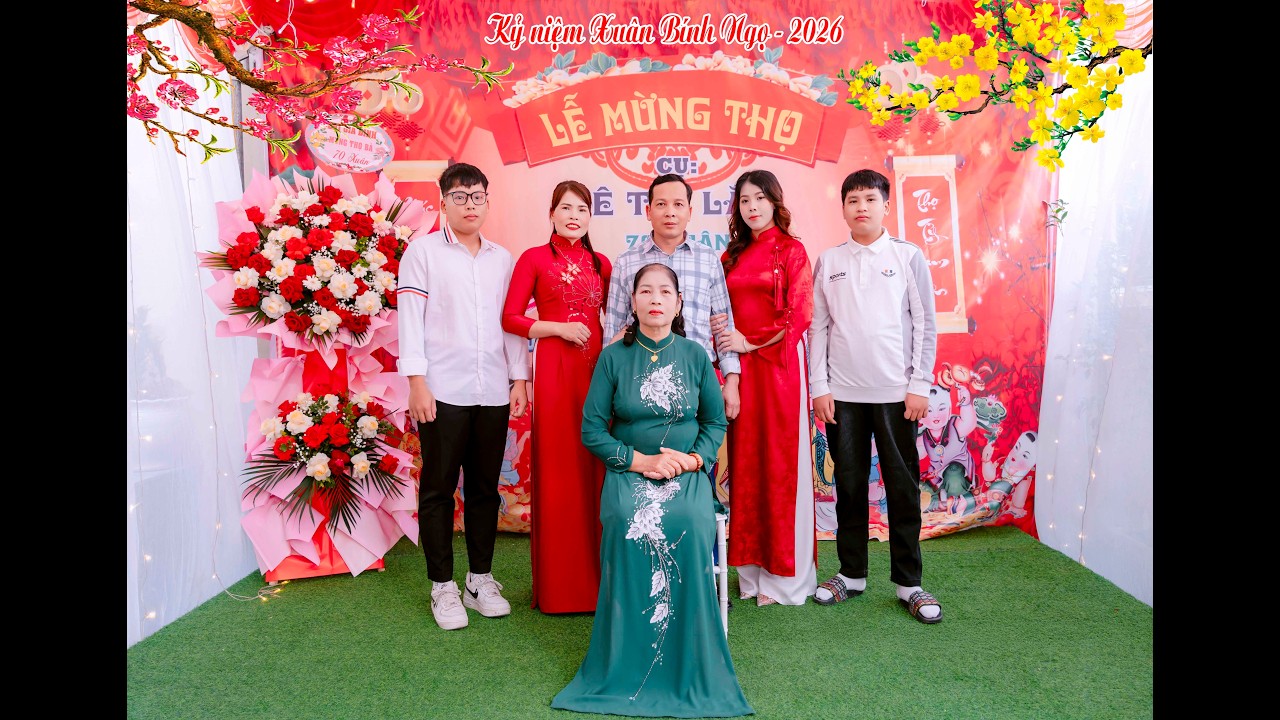 LỄ MỪNG THỌ CỤ L&Ecirc; THỊ LẮM 70 XU&Acirc;N 2026