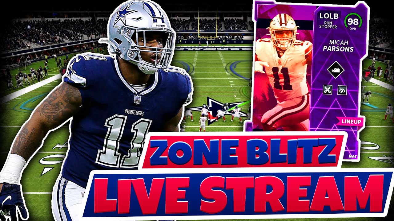 🔴 Using The Best Zone Blitz Scheme LIVE (Madden 22)