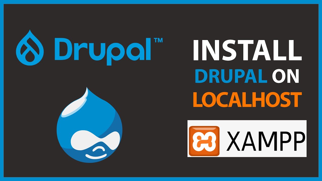 How to Install Drupal on Windows 10/11 Localhost with XAMPP #drupal