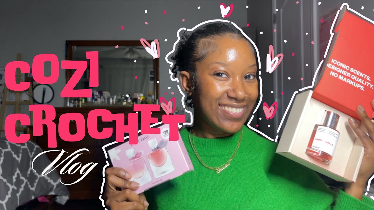 I Went on a “Blind Date” with My BEST Friends 🤎 | Cozy Crochet Vlog
