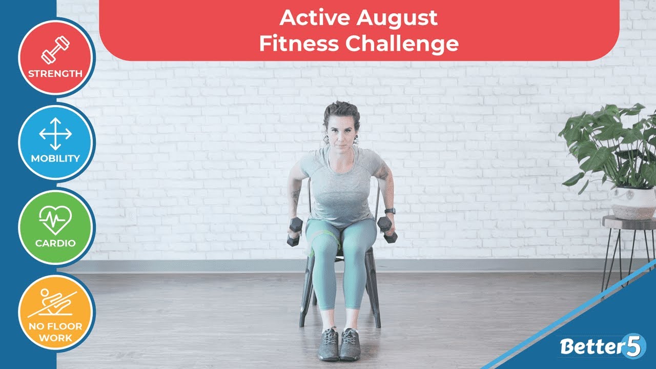 Active August Fitness Challenge Day 1