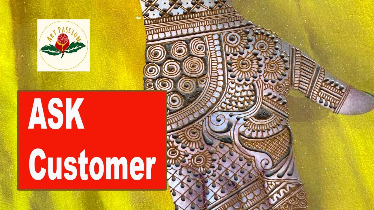 LEARN to EARN | RIGHT way to talk to customer to get assignment | simple easy Bharwa mehndi  design