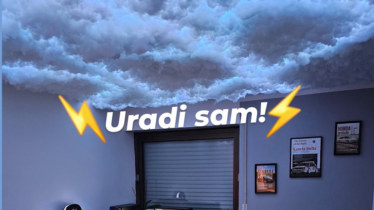 Uradi sam! Oblaci na plafonu ☁️