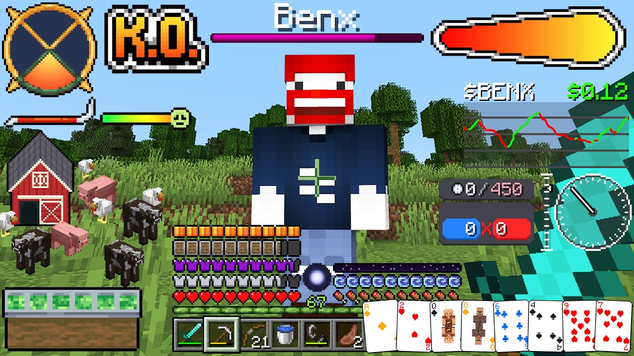 Minecraft, Aber Jede Minuten Kommen Mehr Leisten