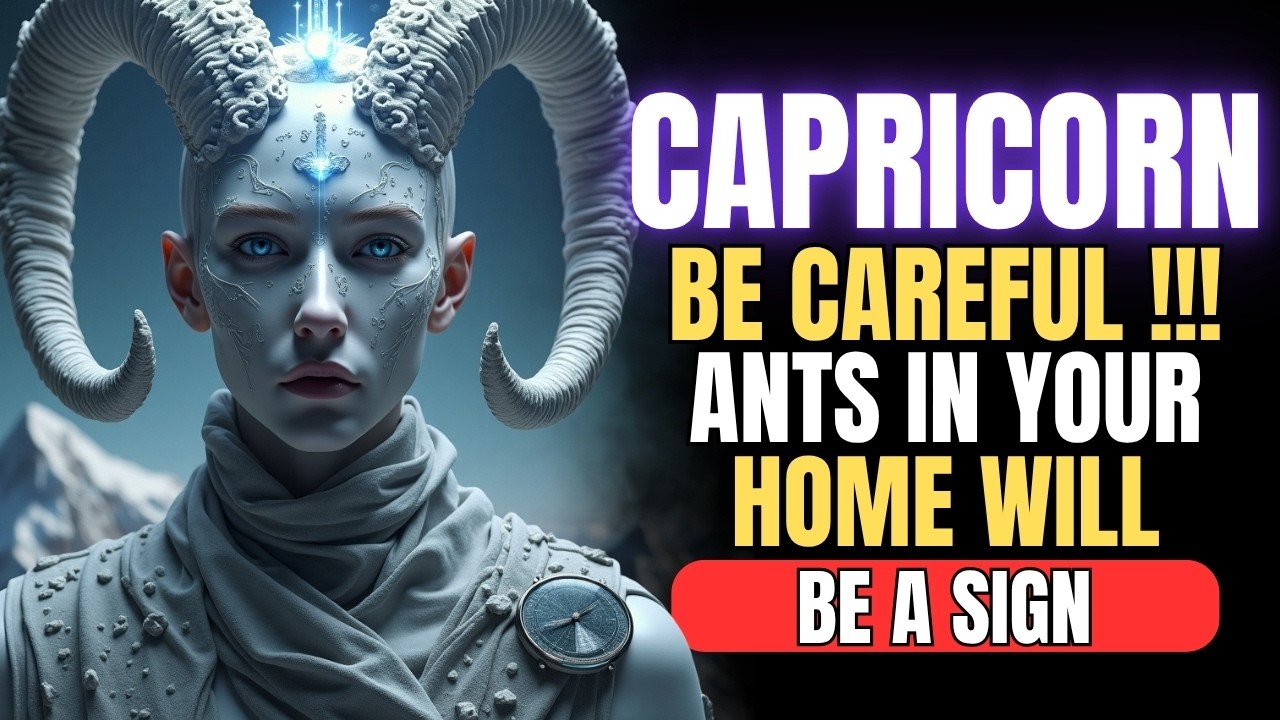 CAPRICORN WARNING: ANTS IN YOUR HOME &mdash; A Spiritual Sign Is Here