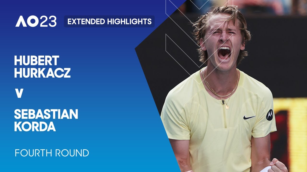 Hubert Hurkacz v Sebastian Korda Extended Highlights | Australian Open 2023 Fourth Round