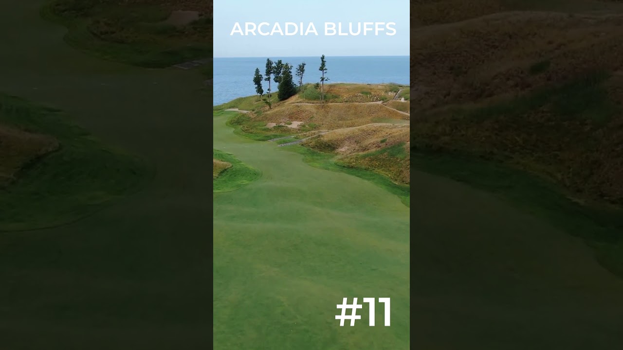 Arcadia Bluffs #11 &mdash; лучшая лунка на планете #worldclassgolf #michigangolf #bucketlist #golf