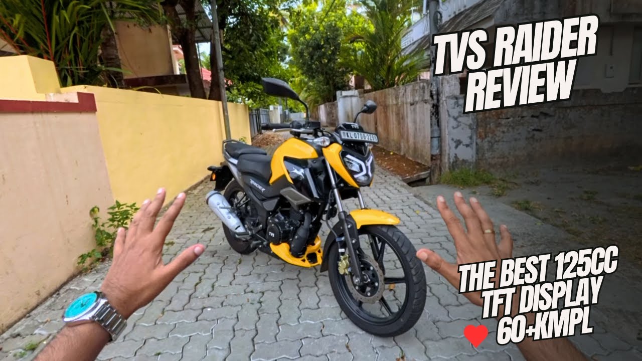 TVS Raider 125 Adipoli aanu! The Best Every Day 125cc Review in Malayalam