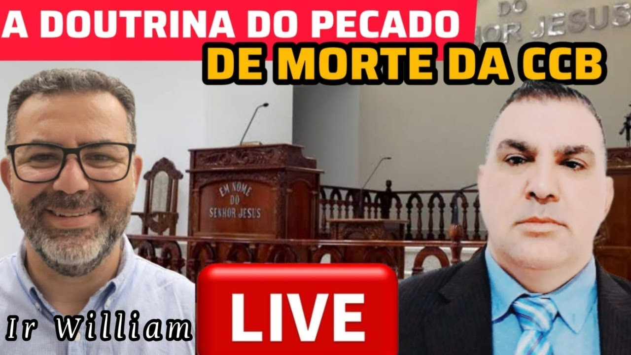 CCB-O PECADO DE MORTE NA CCB NÃO TEM PERDÃO,  ( EM JESUS CRISTO Á PERDÃO)