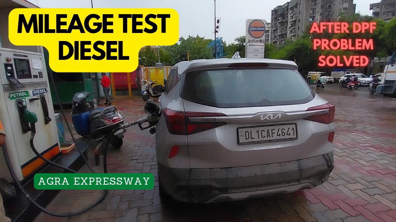 Mileage Test Kia Seltos | Diesel | 2022 | Yamuna Expressway | DPF Problem Solved.