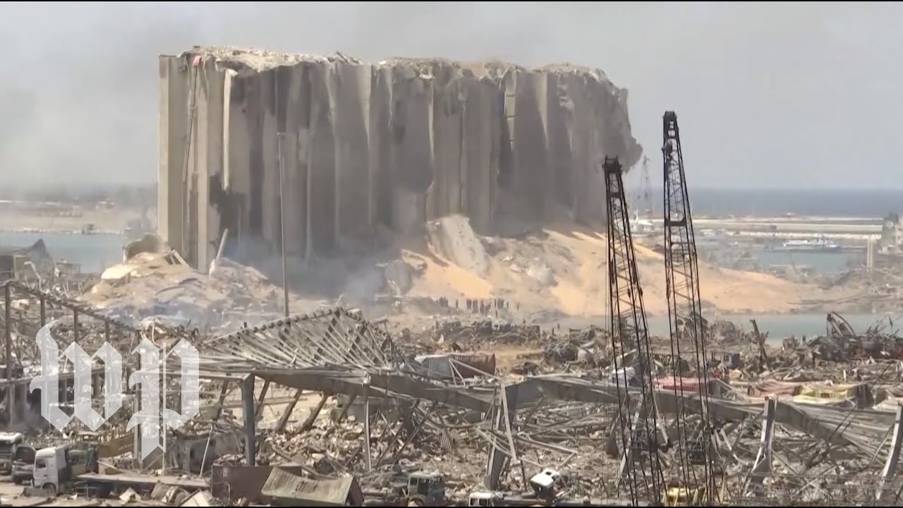 WATCH: View of Beirut explosion aftermath