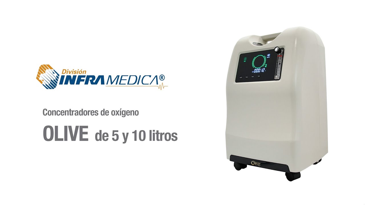 Conoce el uso adecuado del concentrador Olive de 5 y 10L