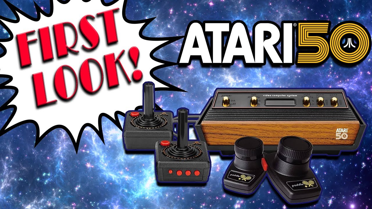 Atari Flashback Gold 50th Anniversary Edition First Look