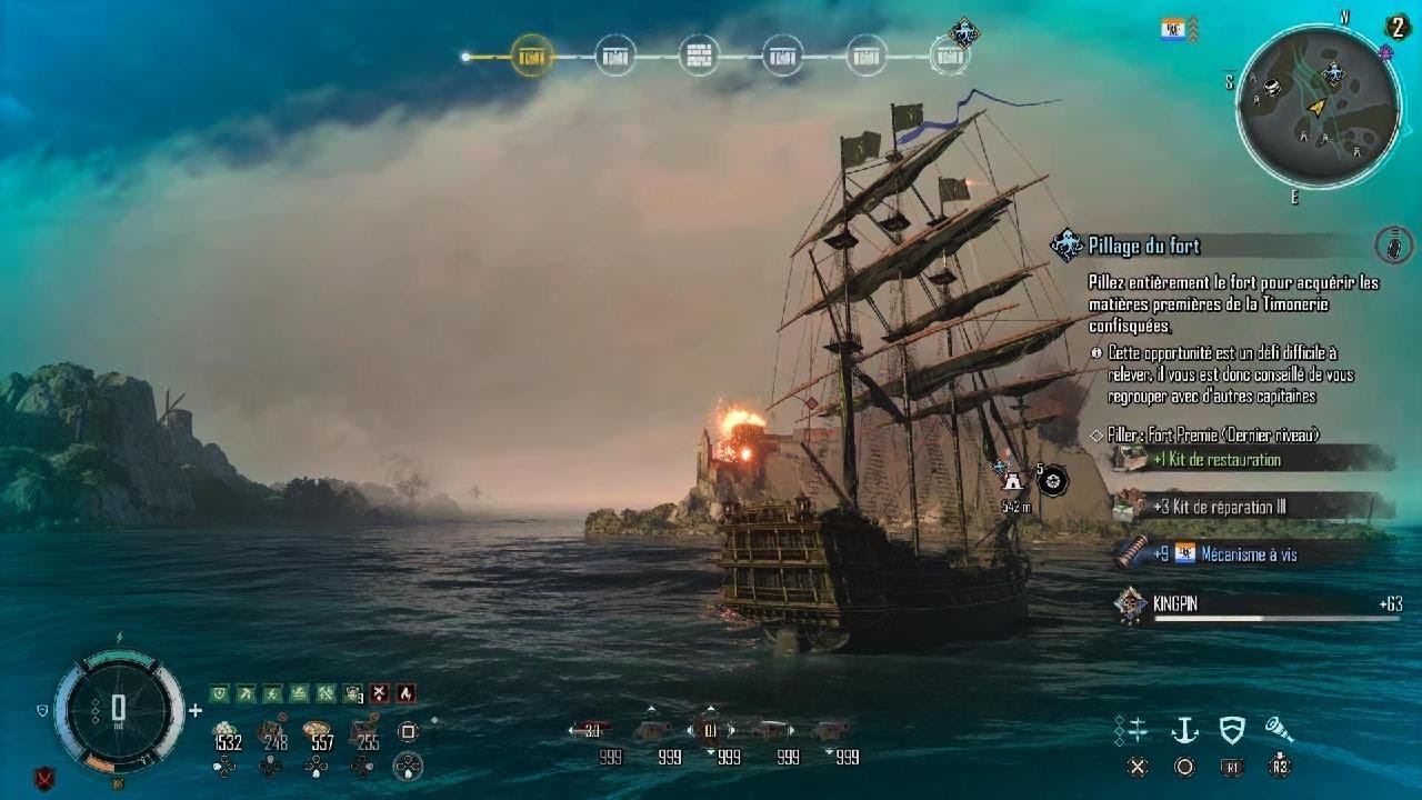 SKULL AND BONES fort primie monde 2