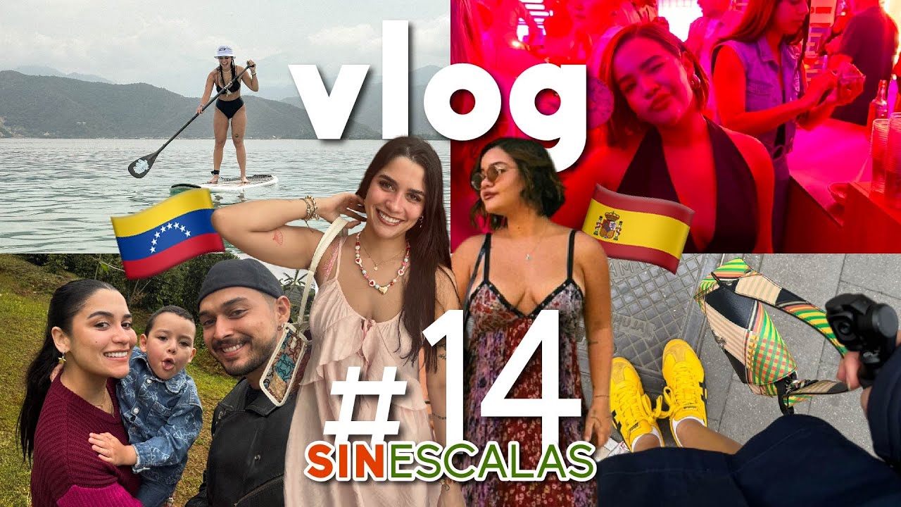 vlog #14 ✈️ Maff viaja a Madrid y Alcalá de Henares 🇪🇸 Luff haciendo Paddle en Puerto Cabello🇻🇪