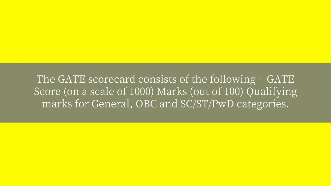 How many attempts are possible for the GATE examination?