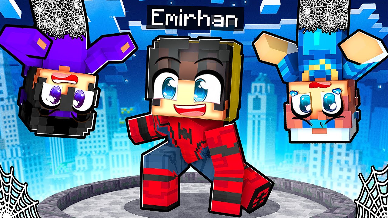 Arkadaşlarımı Minecraft'ta SÜPERKAHRAMAN Olup Trolledim! 🦸