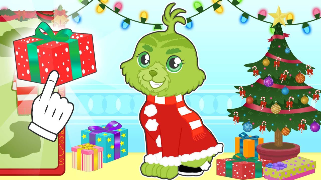 BABY PETS 🎁😈 Kira dresses up as The Grinch