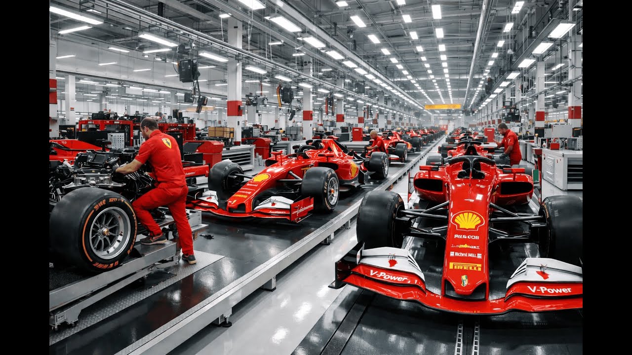 Inside Ferrari’s Formula 1 Final Assembly