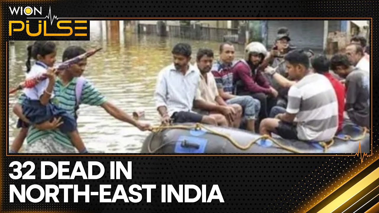 Monsoon Grips India, North-east Battered By Heavy Rain As Death Toll Escalates To 32 | WION