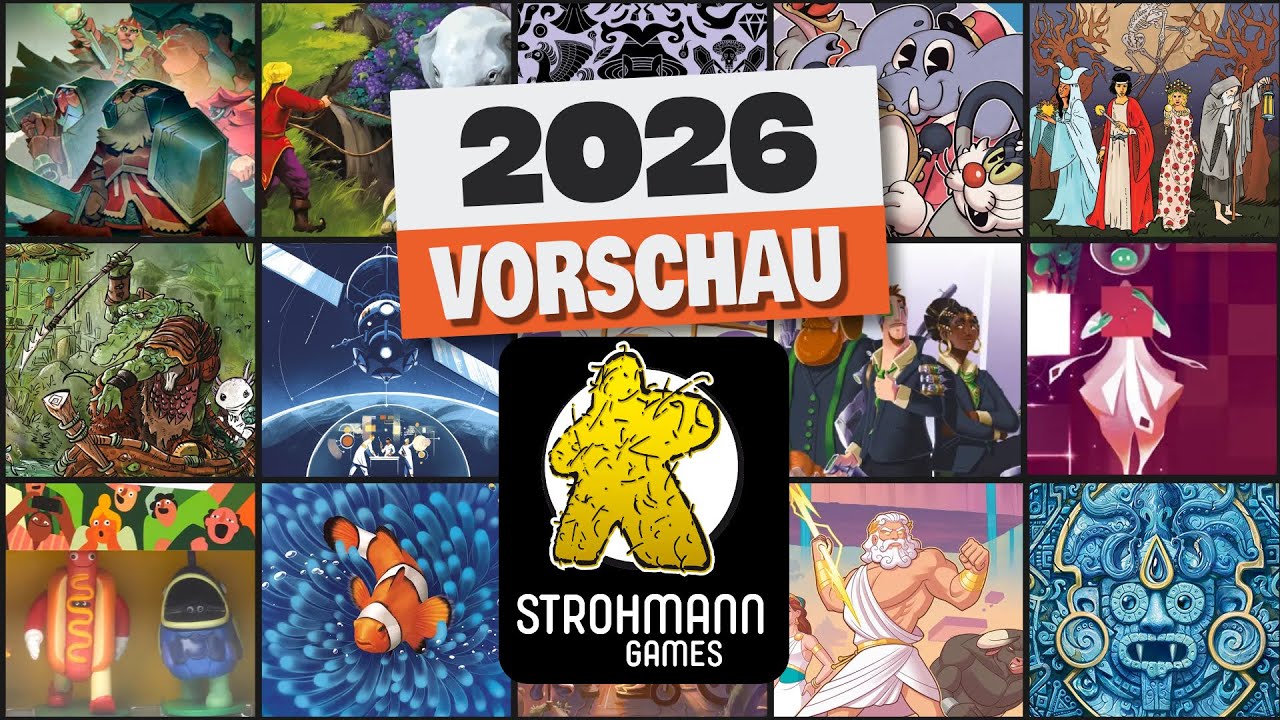 ECHT STARK! Die Strohmann Brettspiel Neuheiten 2026