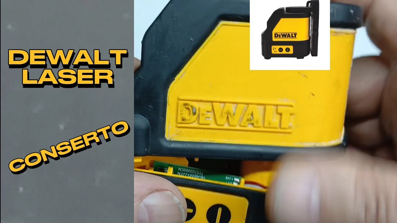 RESTAURAÇÃO DO LASER DEWALT- PARTE FINAL - CALIBRAÇÃO