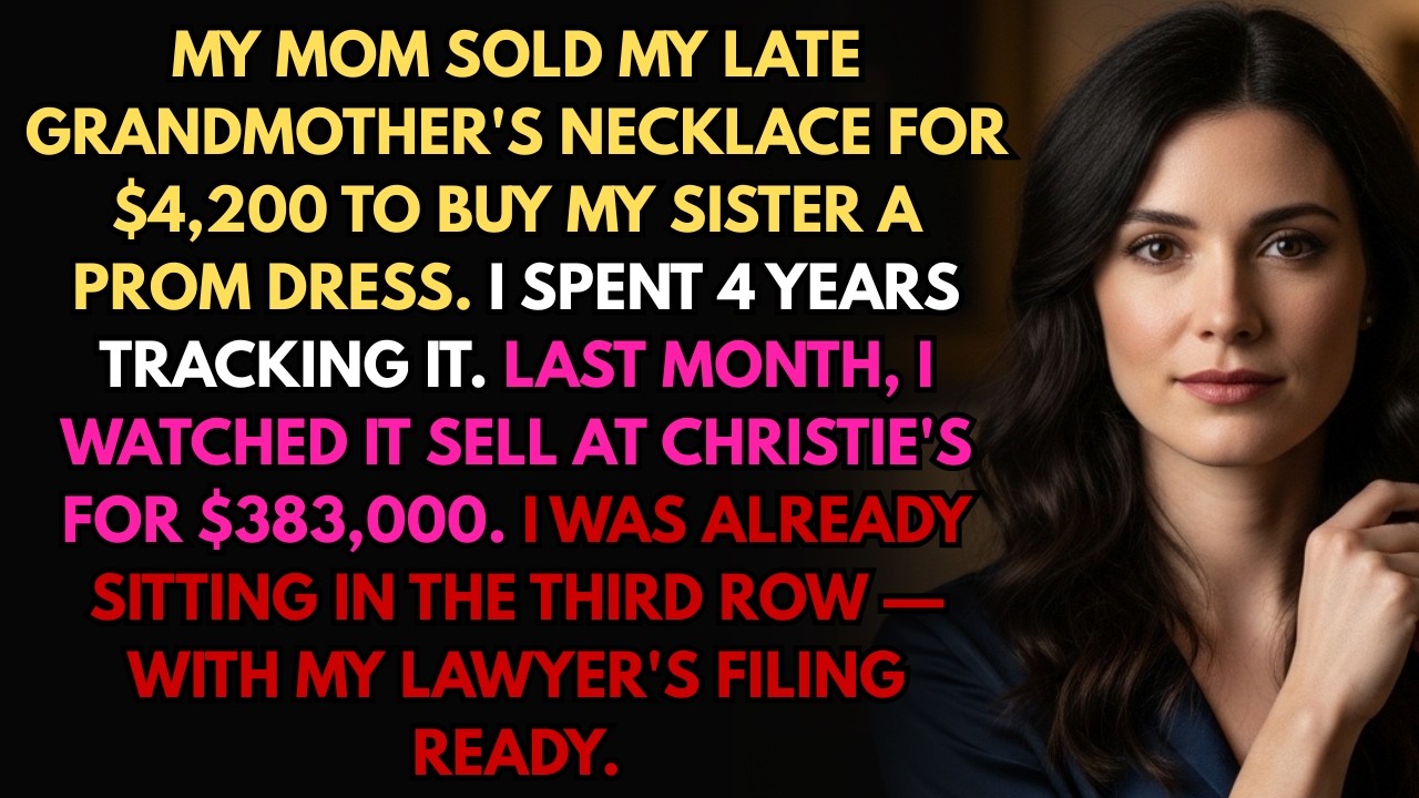 My Parents Sold My Late Grandmother's Necklace For My Sister's Prom Dress—It Was Worth $380K