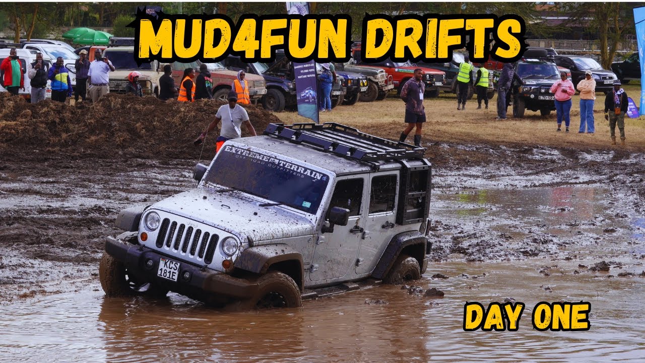 Drivers Push to the Limit at MUD4FUN 5.0  4x4 Challenge Day 1 in Naivasha.