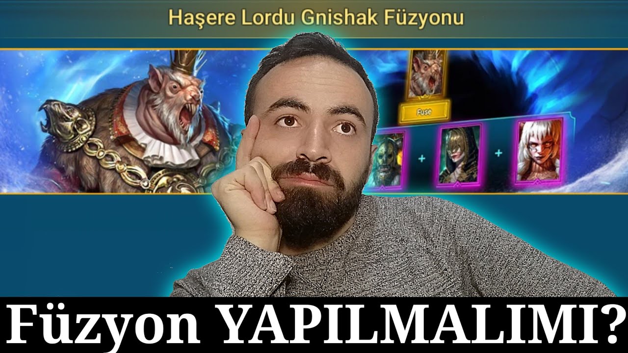 F&Uuml;ZYON YAPILMALIMI? Haşere Lordu Gnishak İNCELEME! |RAID: Shadow Legends T&uuml;rk&ccedil;e