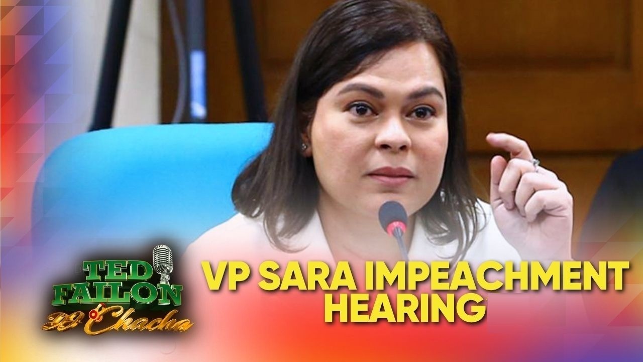 VP Sara impeachment hearing sa Kamara, magsisimula na | Ted Failon & DJ Chacha