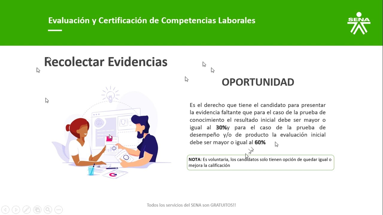 Inducción a la Evaluación y Certificación de Competencias Laborales del SENA