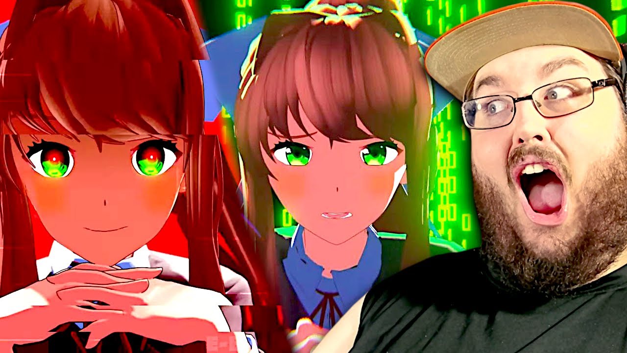 INSANITY - Doki Doki Literature Club Animated Music Video | DDLC BLENDER 4.4 ANIMATED SONG REACTION!