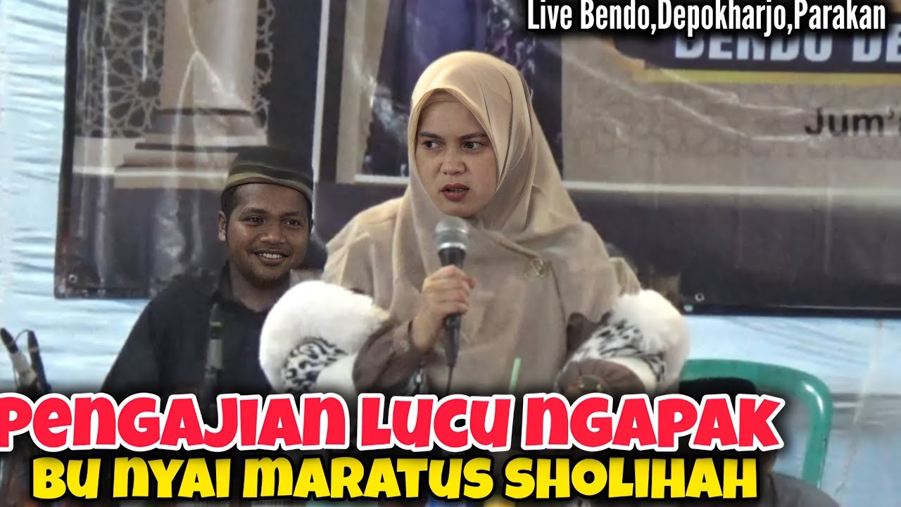 CERAMAH LUCU PENGAJIAN LUCU USTADZAH MAR'ATUS SHOLIHAH BANJARNEGARA TERBARU 2025 DI BENDO DEPOKHARJO