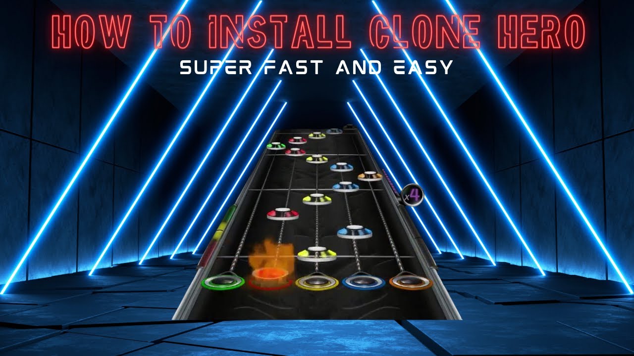 How to Install Clone Hero and Songs In 2022!