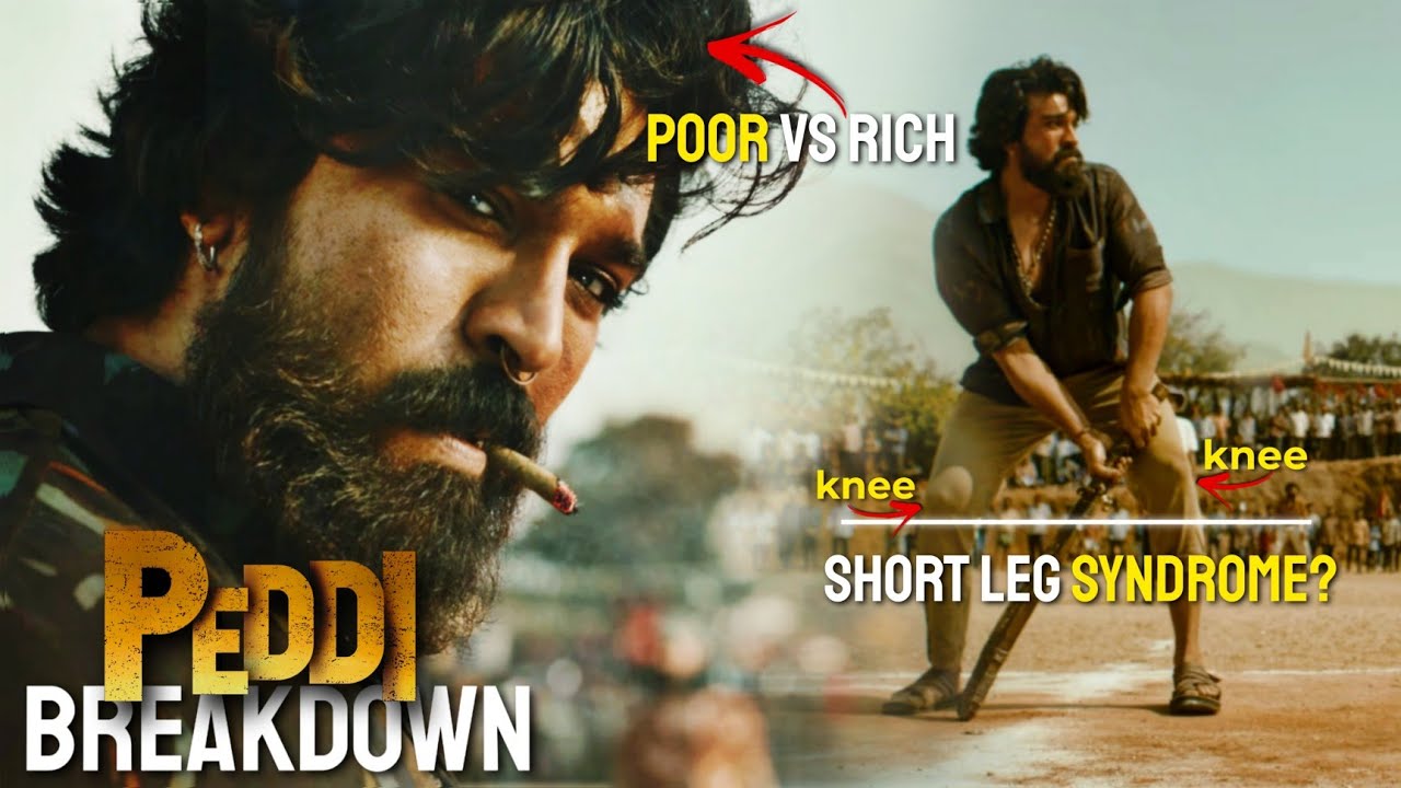 Peddi First Shot Glimpse Micro Details | Peddi Glimpse breakdown | Vithin cine