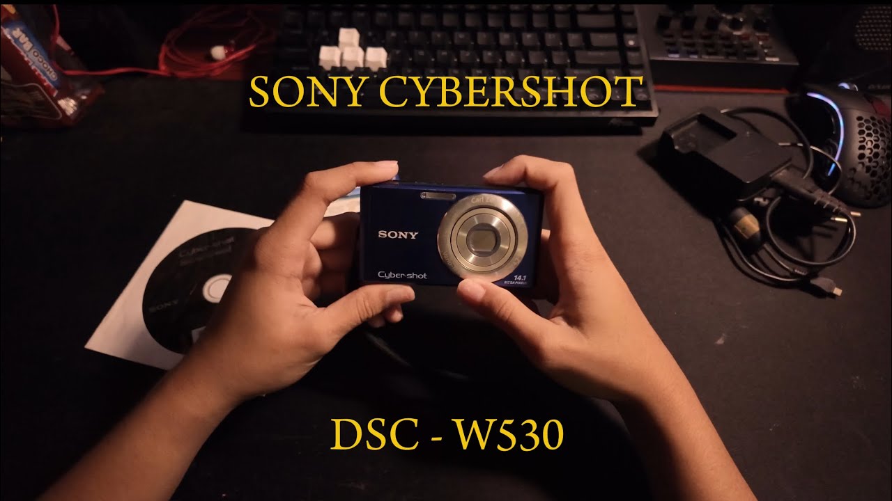unboxing my sony dsc-w530 digi cam