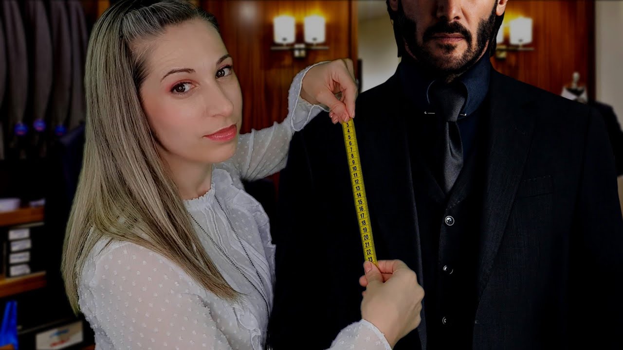 ASMR Sastre | Eres JOHN WICK y Necesitas un NUEVO TRAJE | Roleplay 