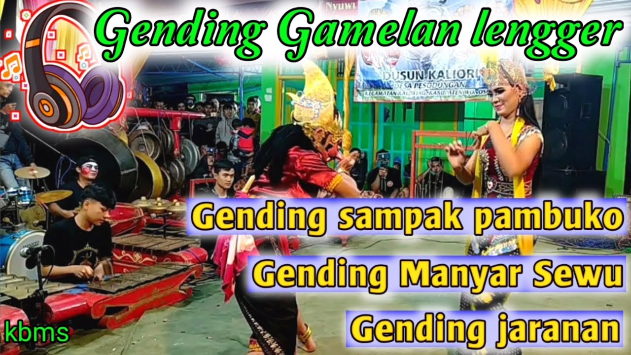 Lagu lengger wonosobo |gending gamelan kbms
