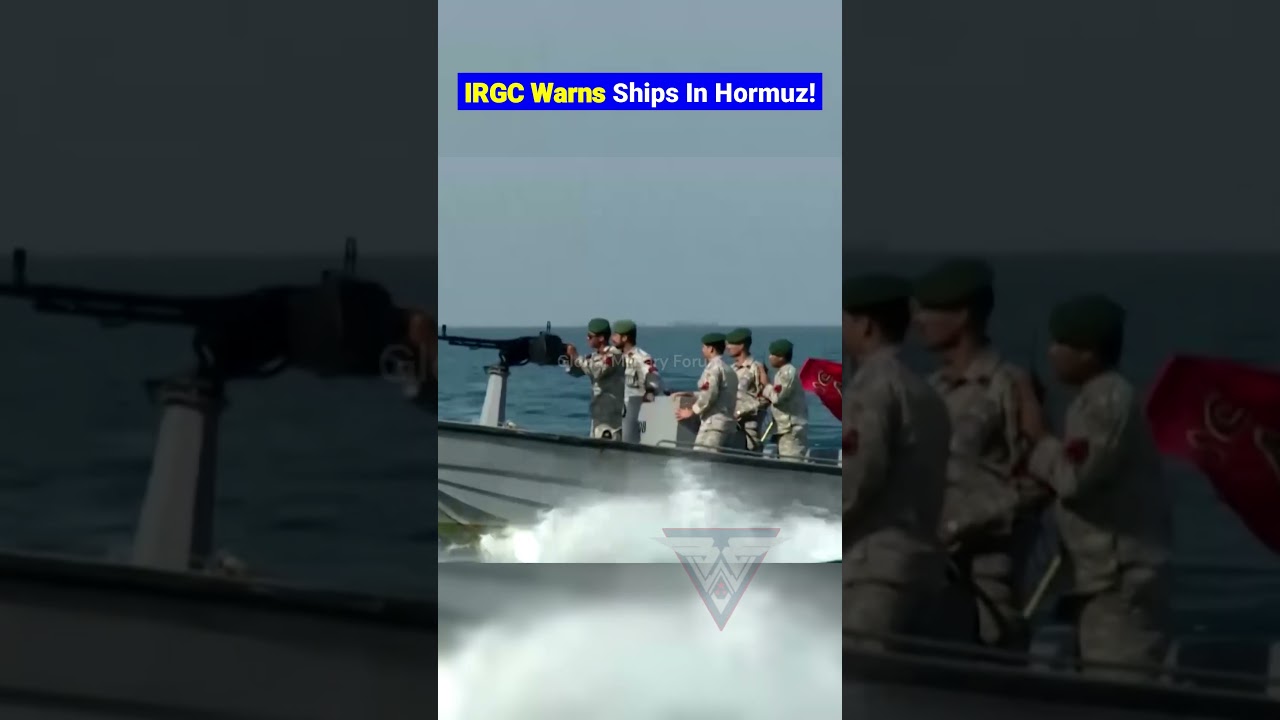 Iran Issues Strait Warning