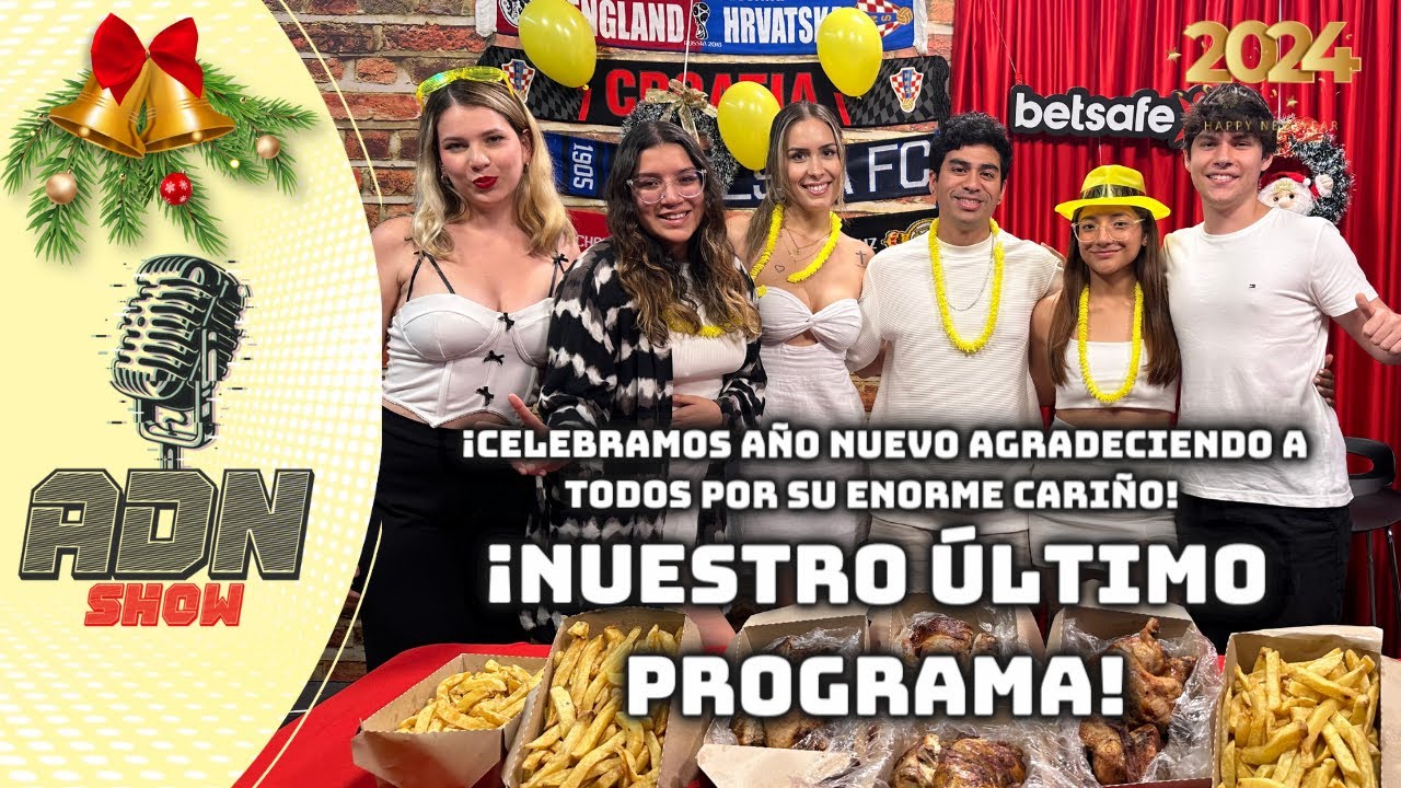 ADN SHOW LES DESEA ¡FELIZ AÑO 2024!