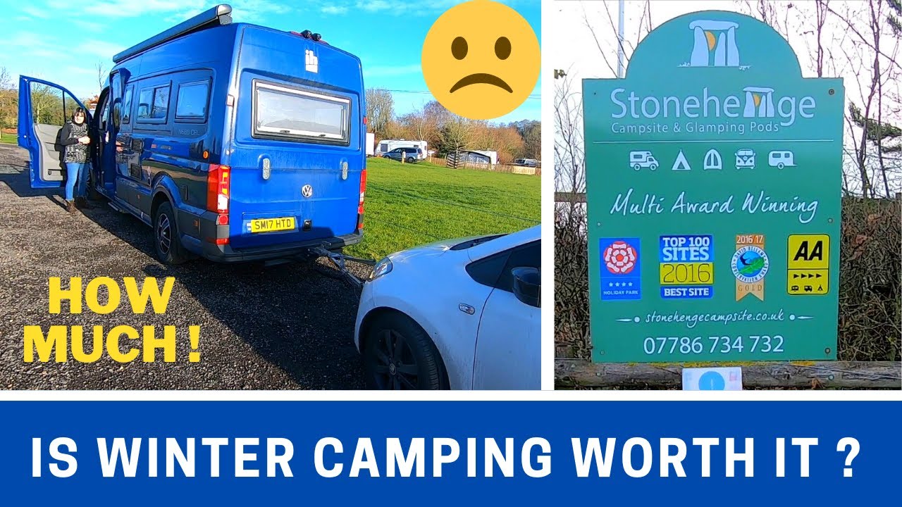 STONEHENGE CAMPSITE and GLAMPING | Was it worth it ? | Winter Camping 2021 | Vlog 454