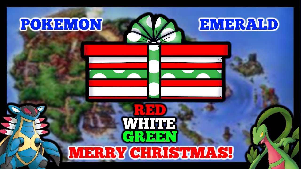 Can You Beat RANDOMISED Pokémon EMERALD using only RED WHITE AND GREEN? | Christmas Video 2024