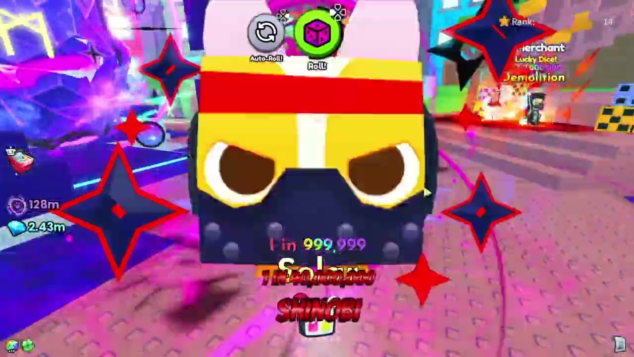 Haching 61 mega lucky II dice in pet simulator 99